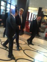 Joseph with Former Secretary of State John Kerry